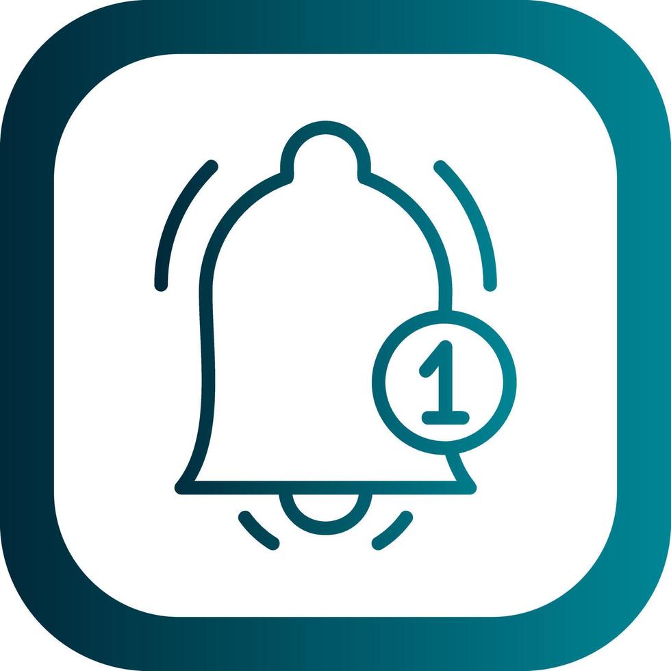 Notification Bell Vector Icon Design