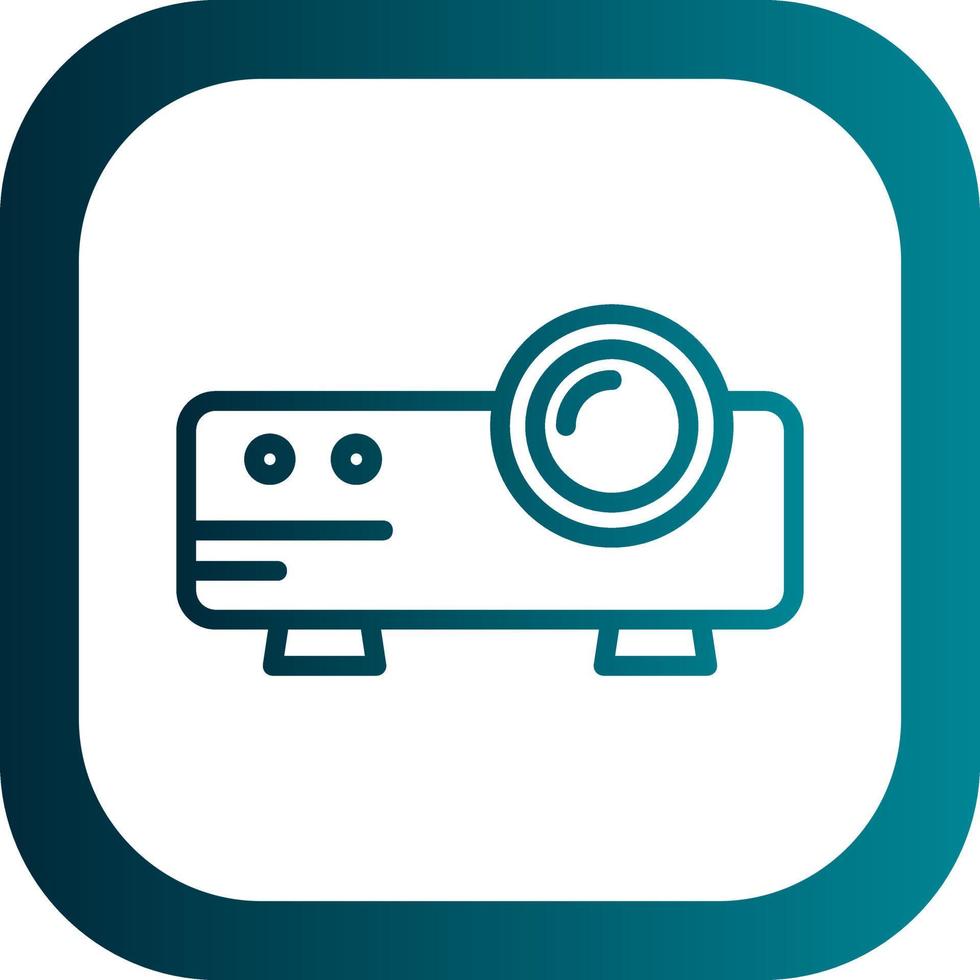 Projector Vector Icon Design