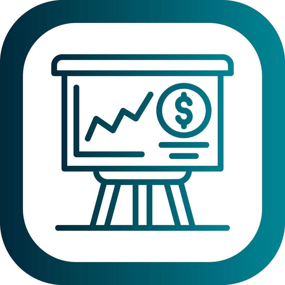 Presentation Vector Icon Design