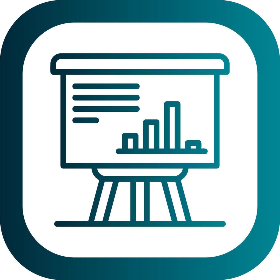 Presentation Vector Icon Design