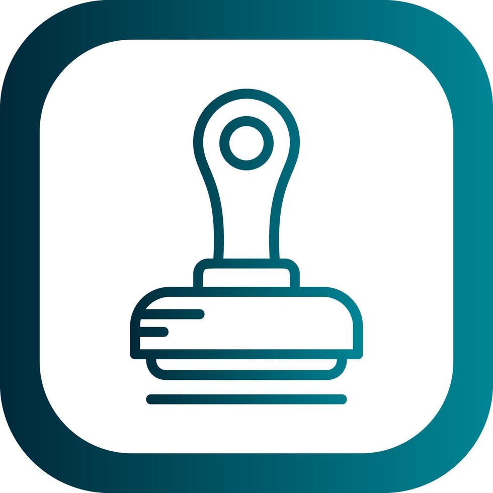 Stamp Vector Icon Design