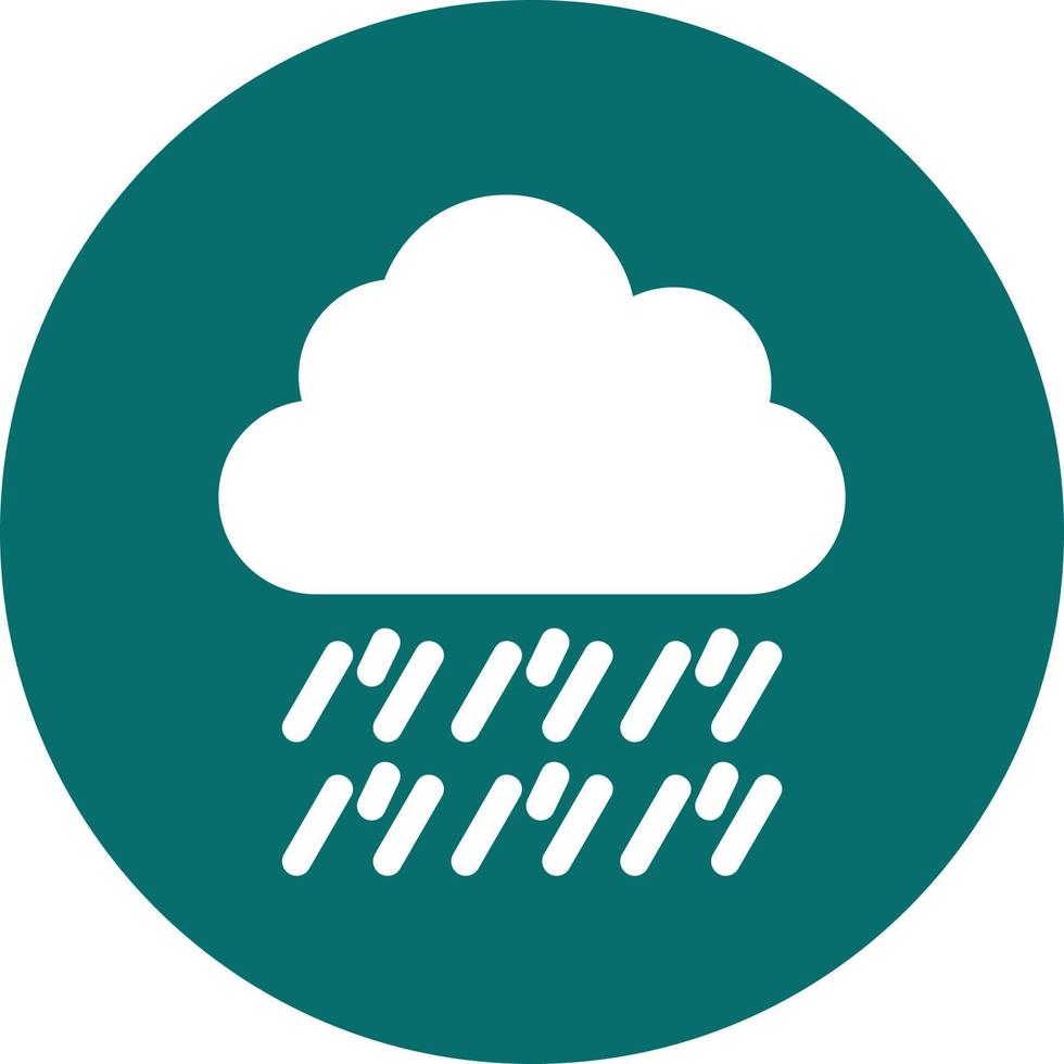 Rain Vector Icon