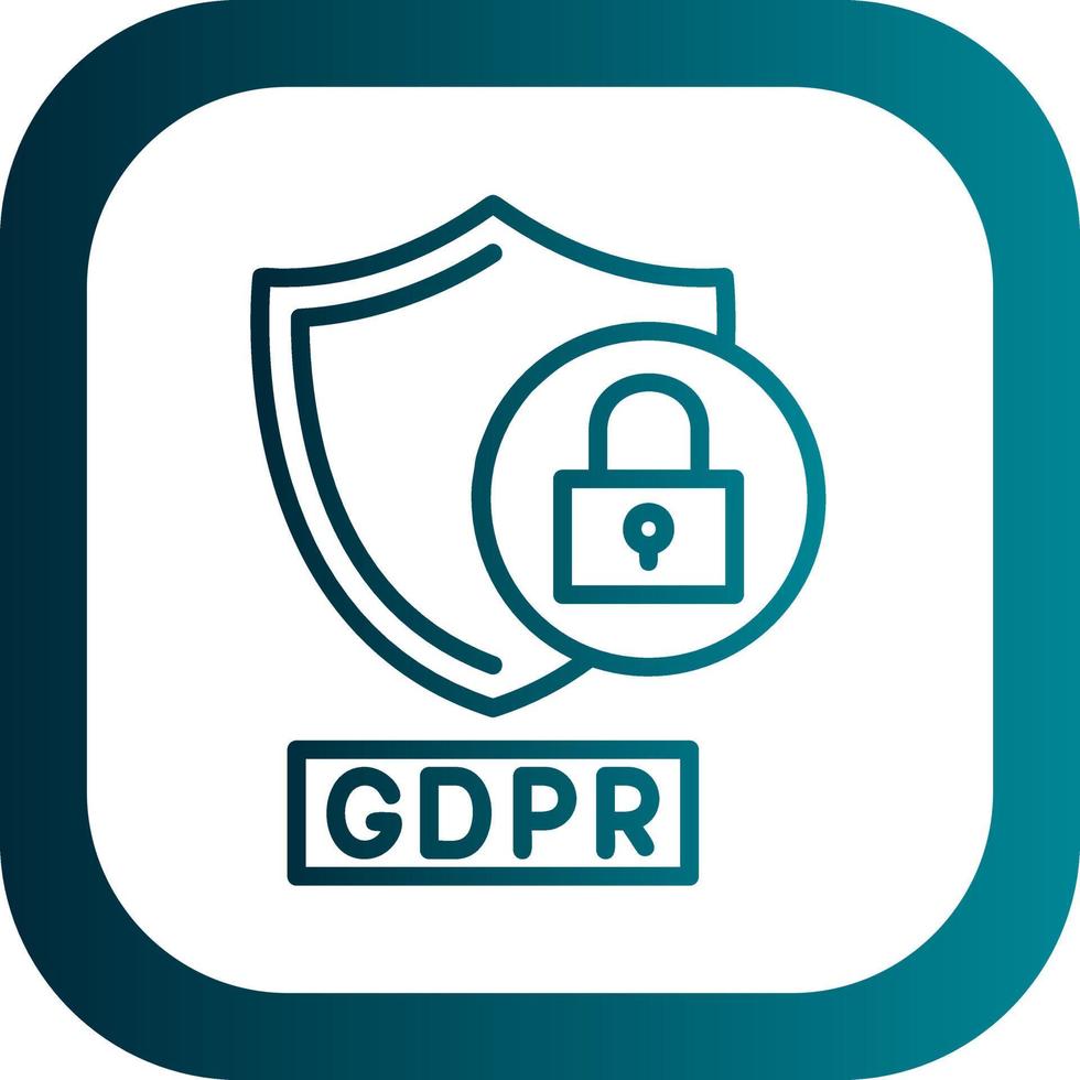 Gdpr Lawsuit Vector Icon Design