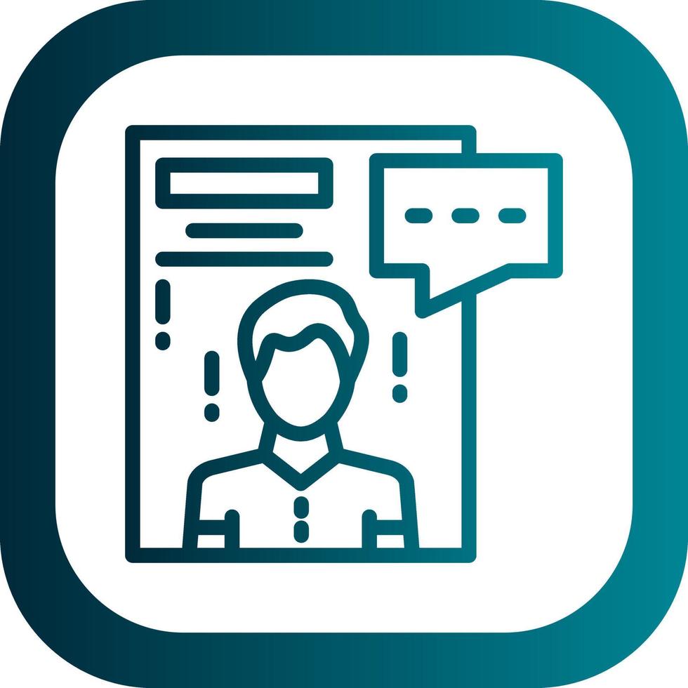 Complaint Vector Icon Design