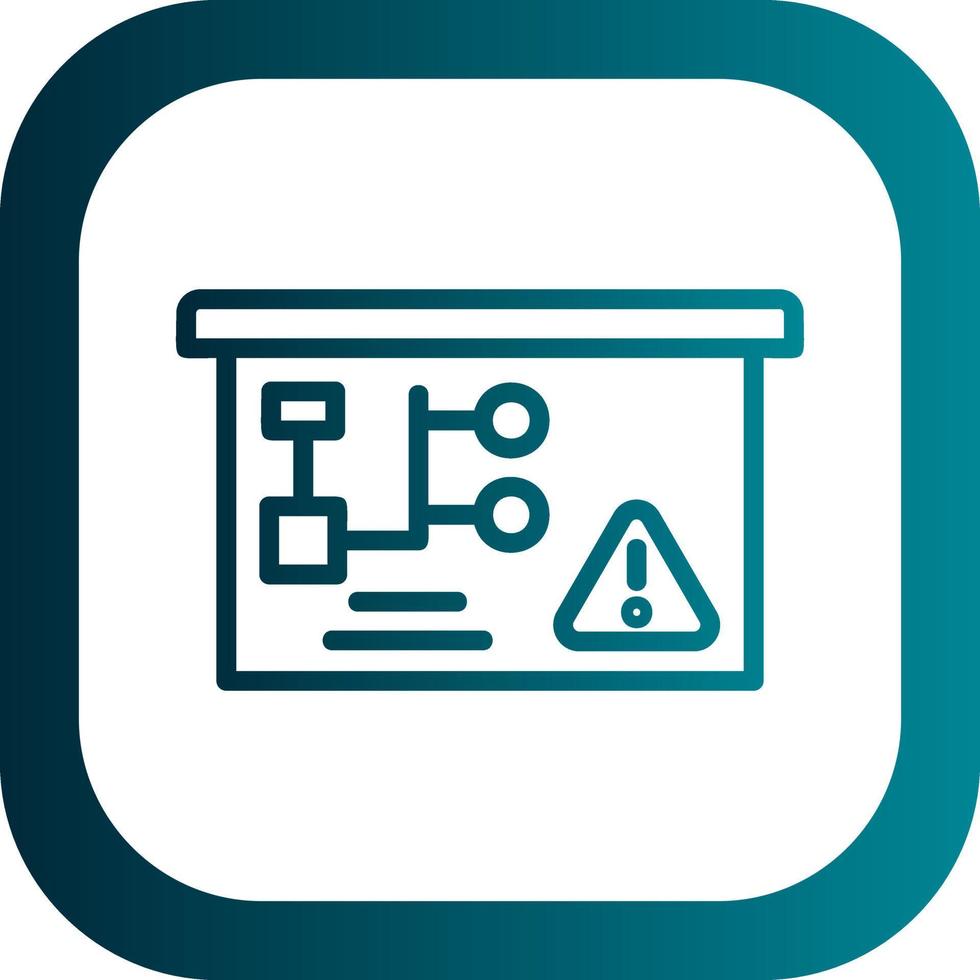 Risk Vector Icon Design