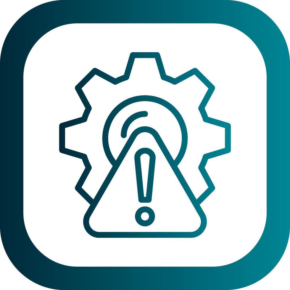 Risk Management Vector Icon Design