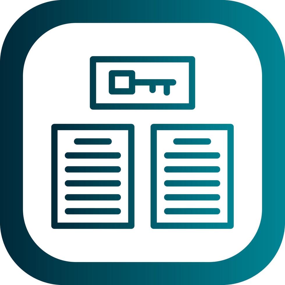 Keyword Proximity Vector Icon Design