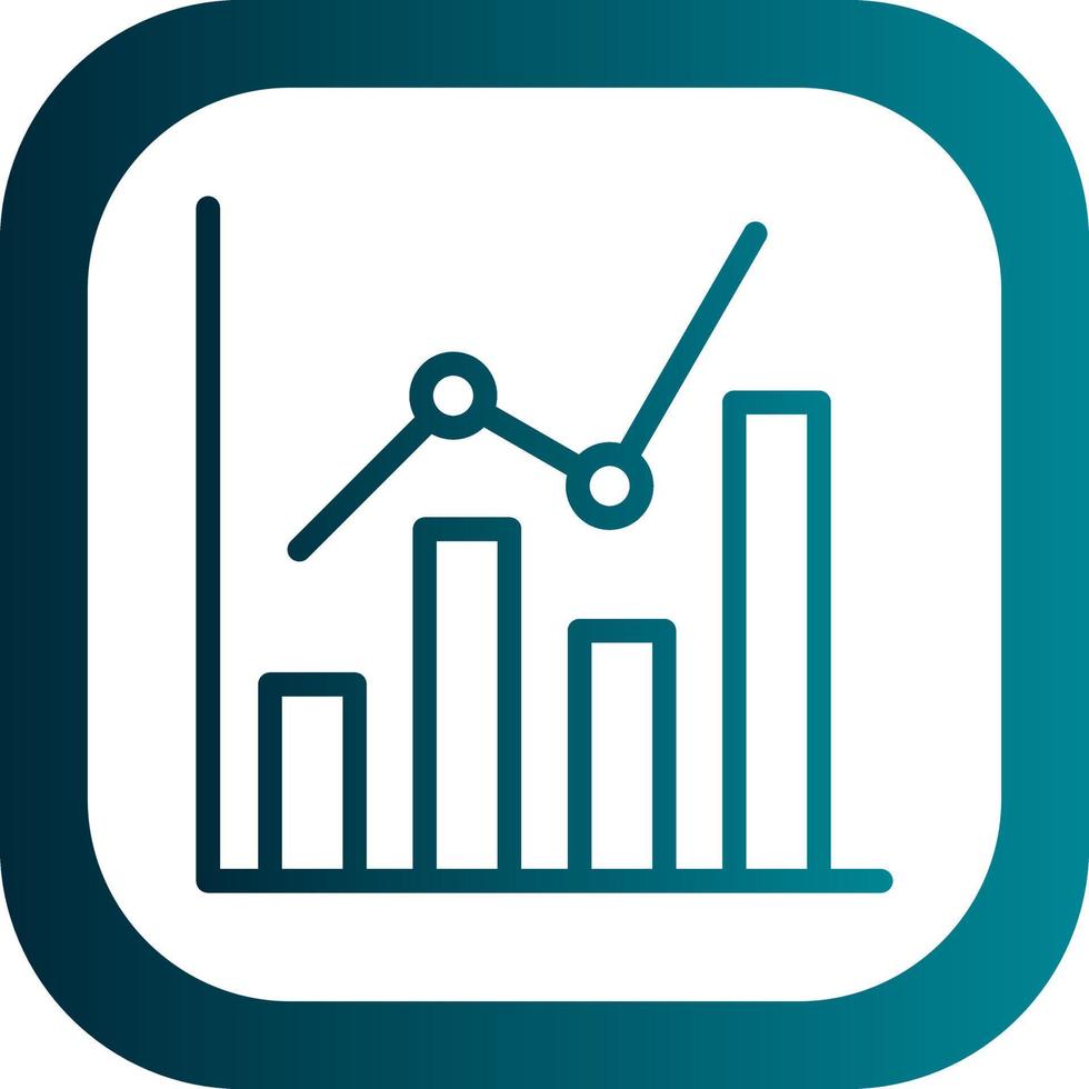 Market Analytics Vector Icon Design