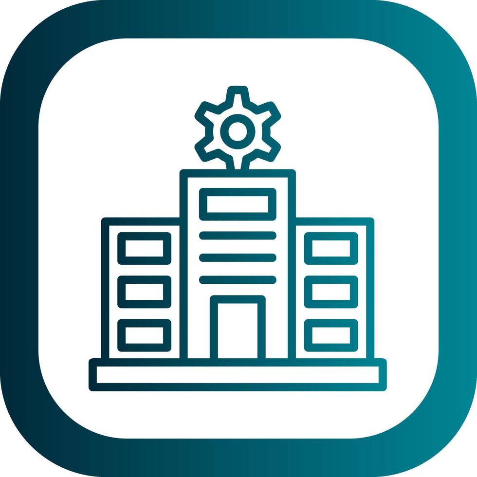 Main Establishment Vector Icon Design