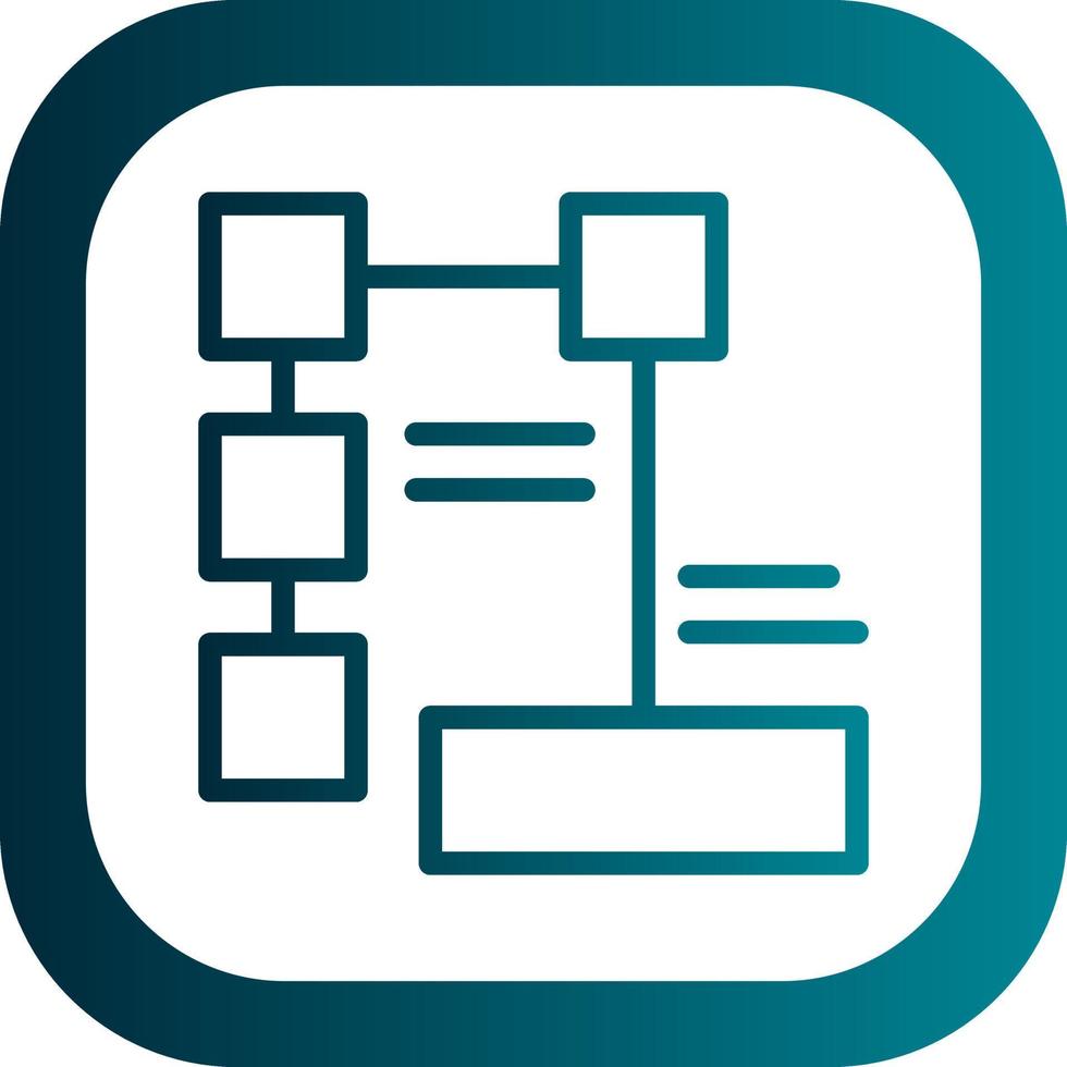 flowchart Vector Icon Design