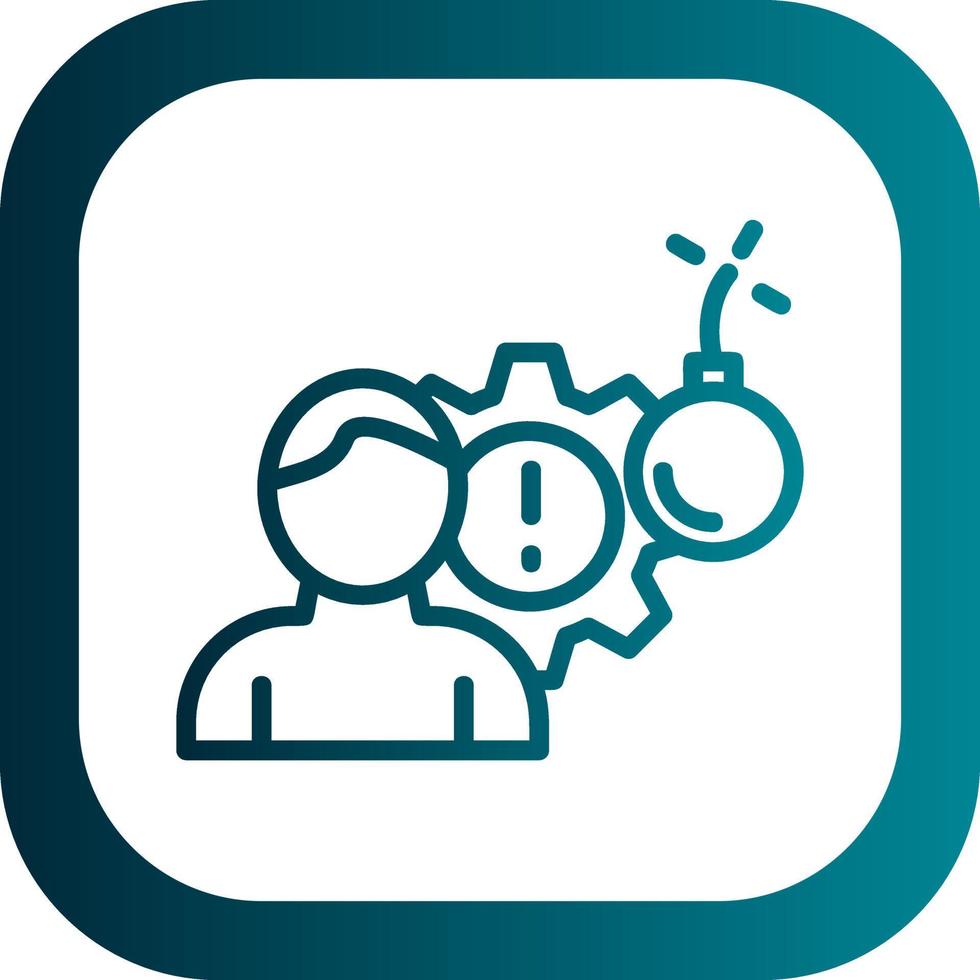 Catastrophe Vector Icon Design