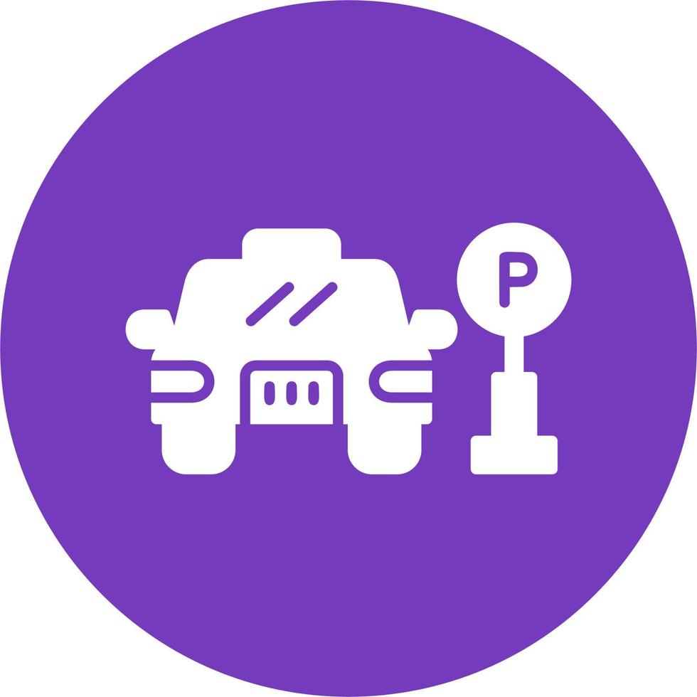 Parking Area Vector Icon