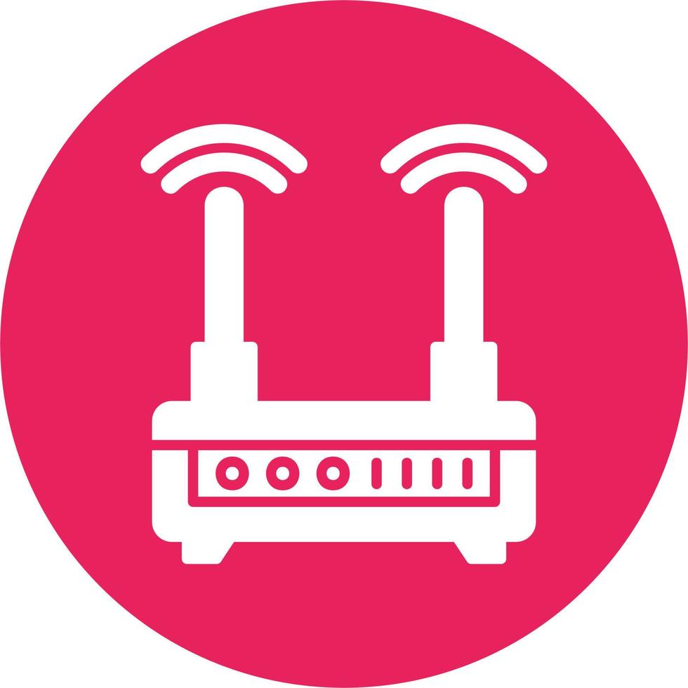 Wifi Router Vector Icon