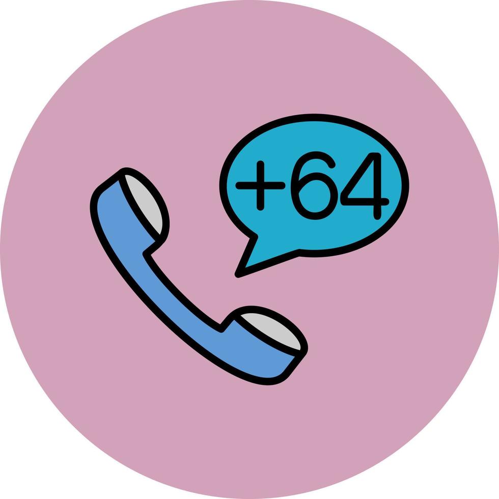 Antarctica Dial code Vector Icon