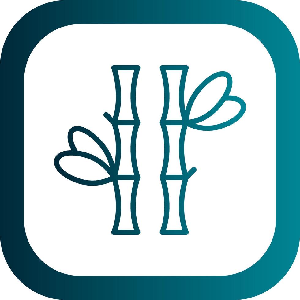 Bamboo Vector Icon Design