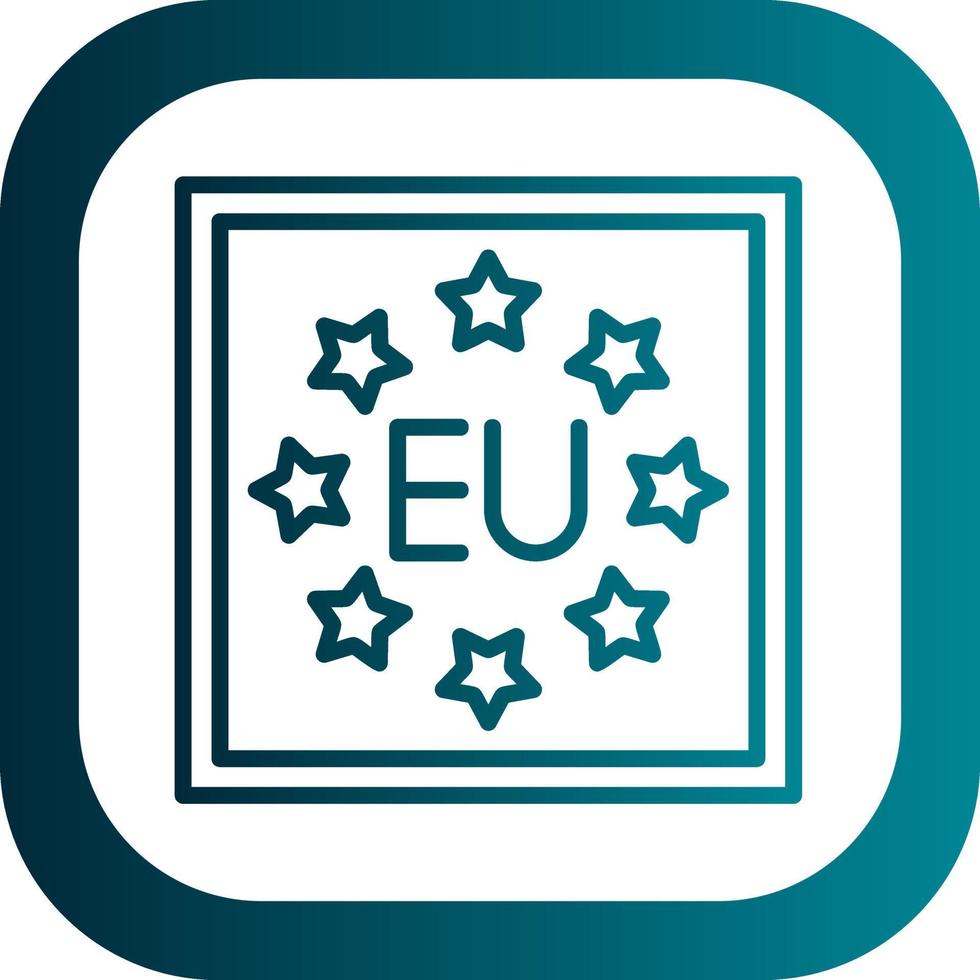 Eu Vector Icon Design