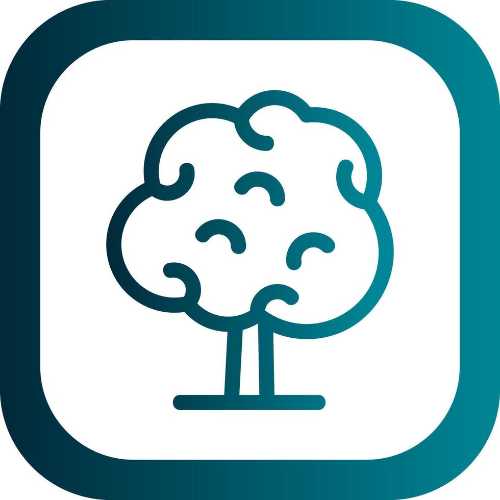Trees Vector Icon Design