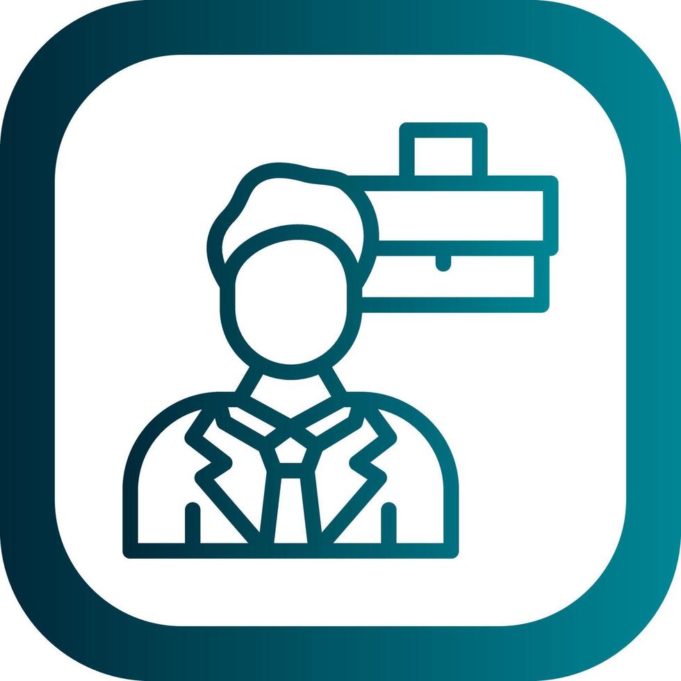 Business Man Vector Icon Design