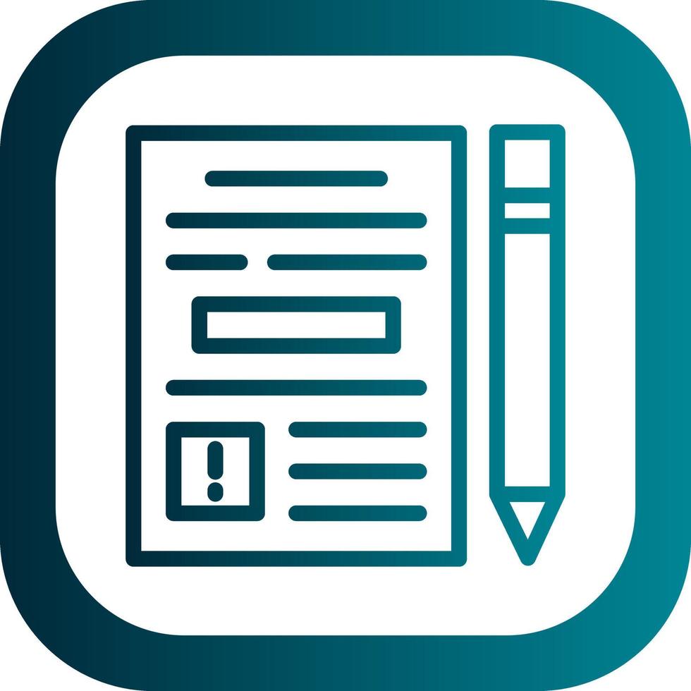 Complaint Vector Icon Design