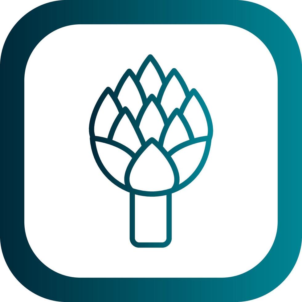 Artichoke Vector Icon Design