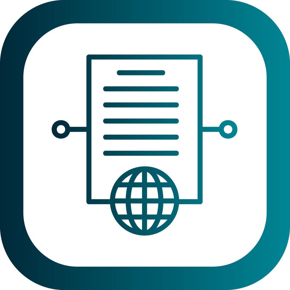 Binding Corporate Rules Vector Icon Design