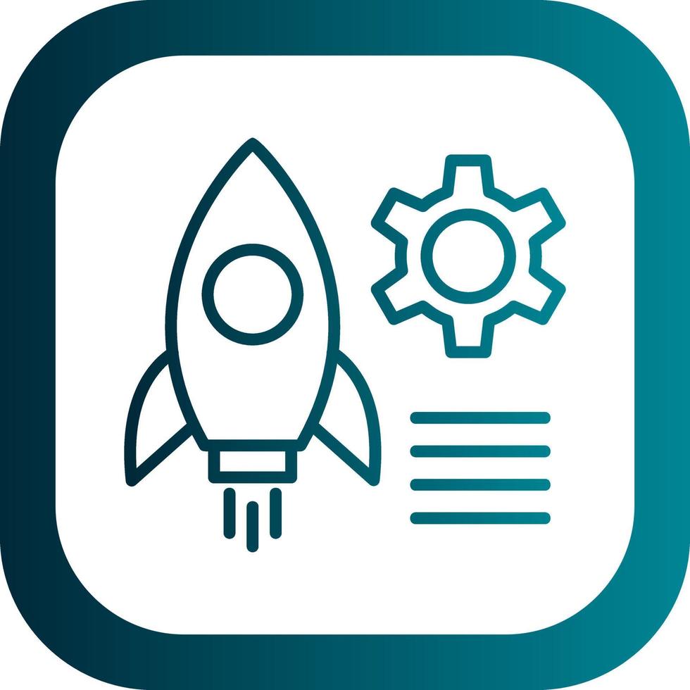 Launch Optimization Vector Icon Design