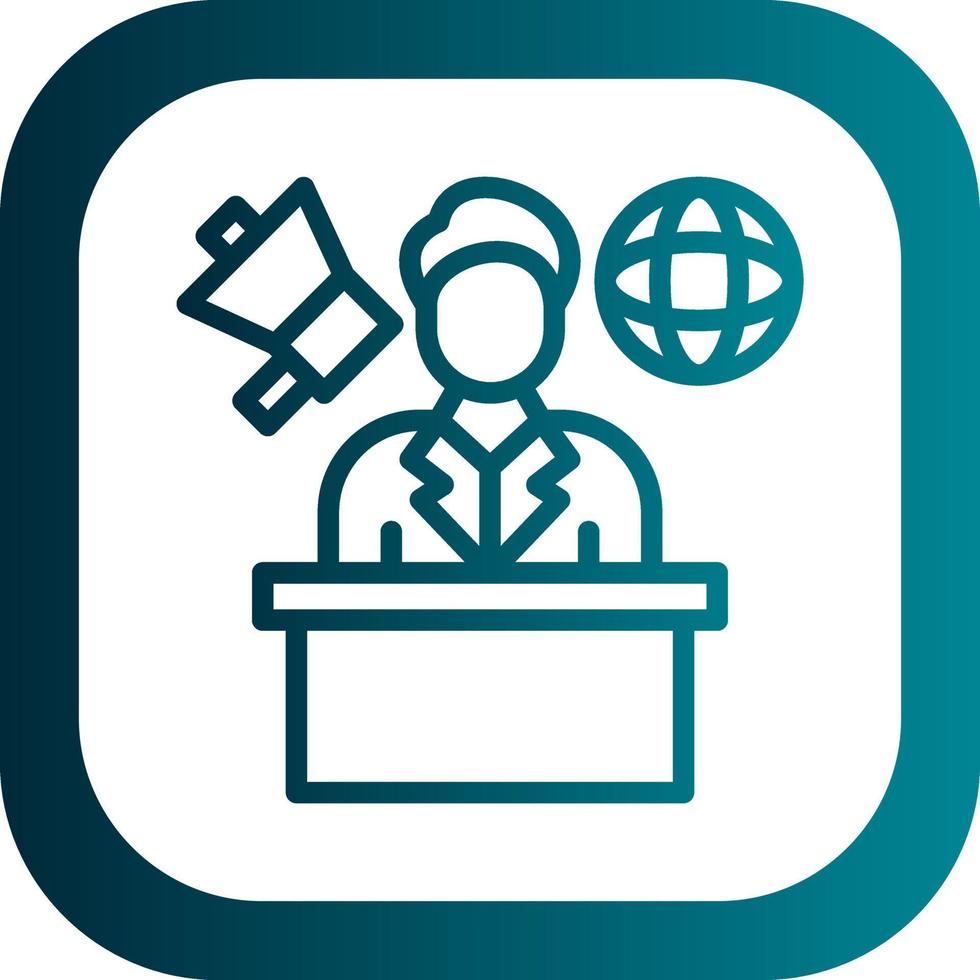 Brand Manager Vector Icon Design