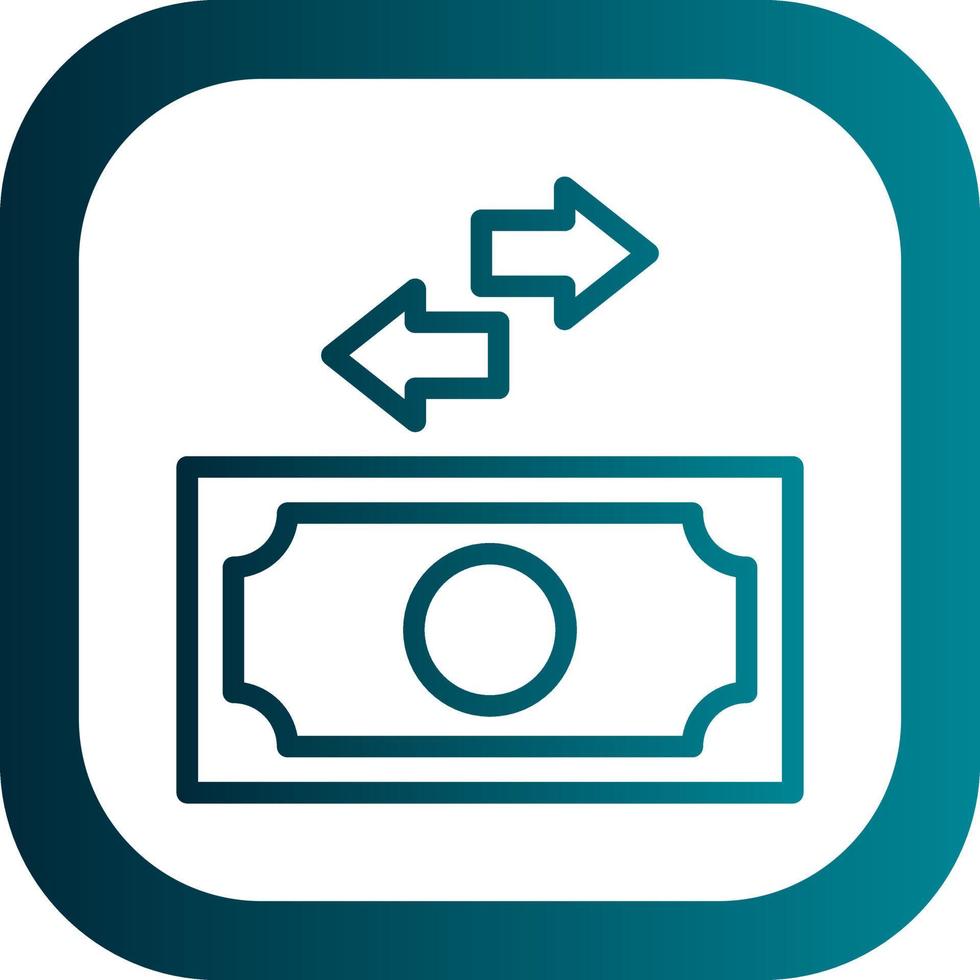 Cash Flow Vector Icon Design