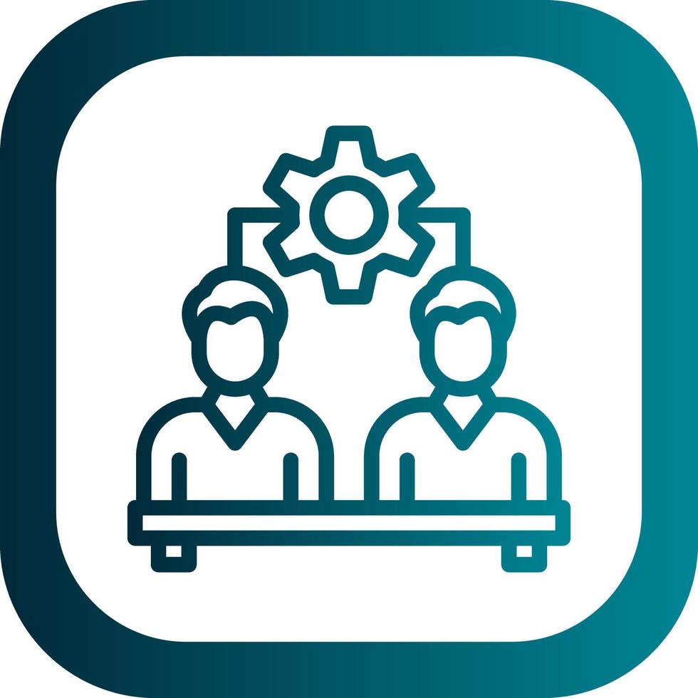 Cooperation Vector Icon Design