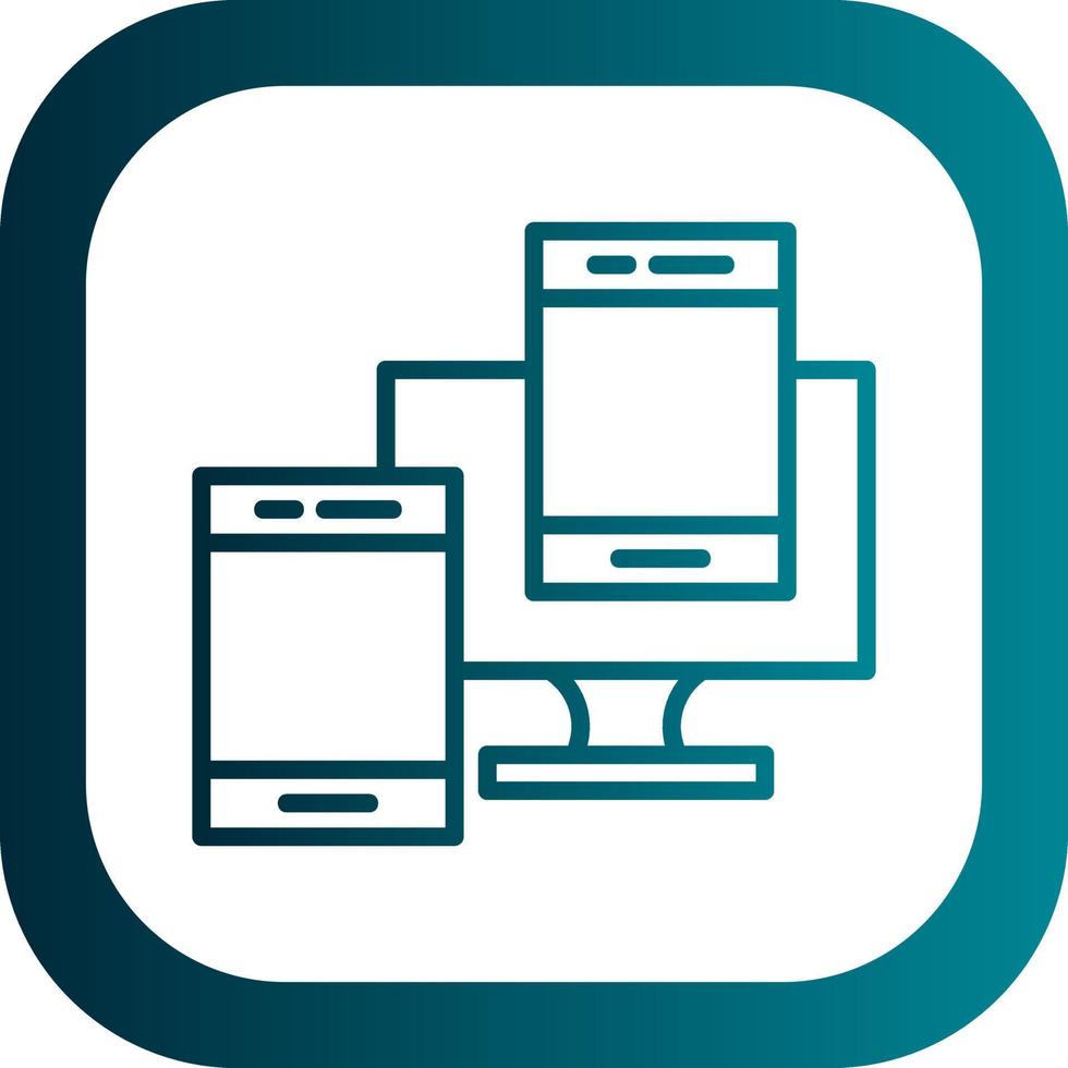 Responsive Web Design Vector Icon Design