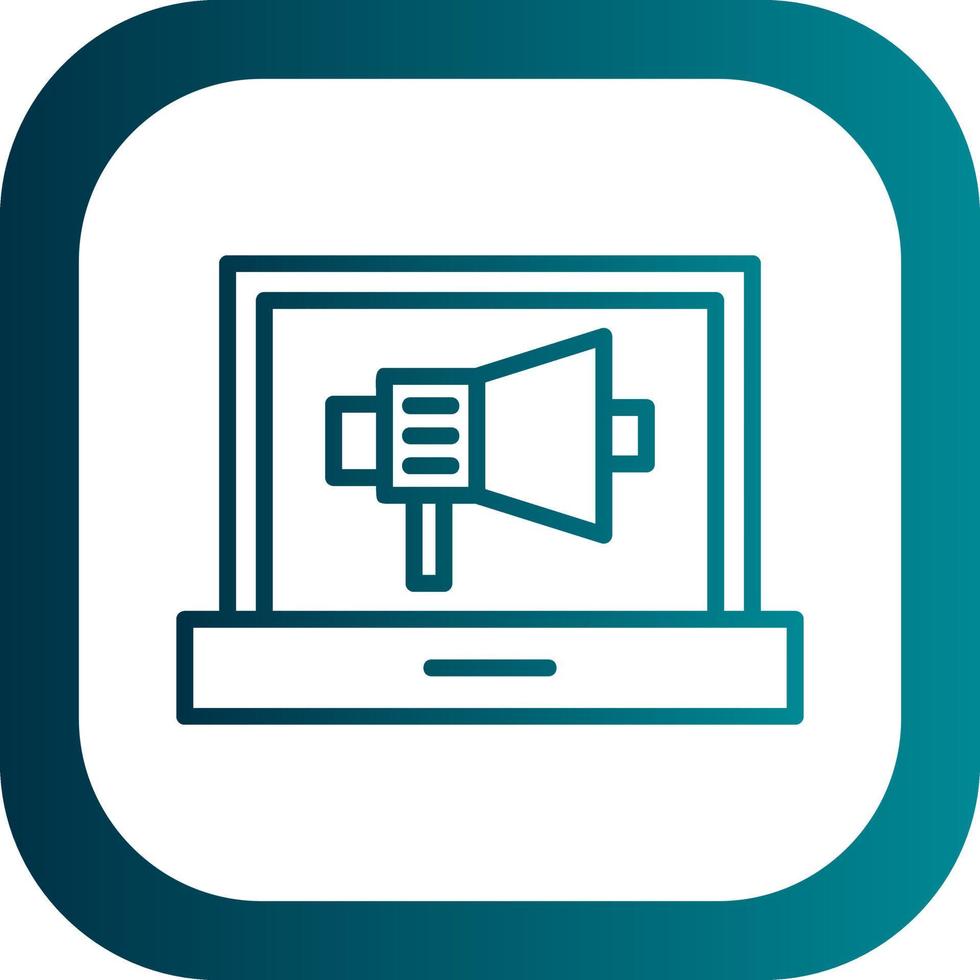 Online Pr Vector Icon Design