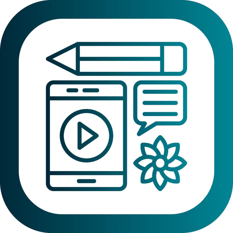 Flatlay Vector Icon Design