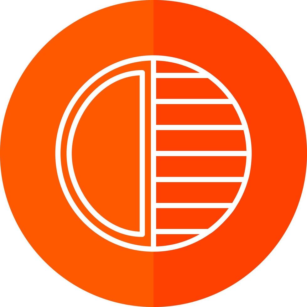 Color Contrast Vector Icon Design