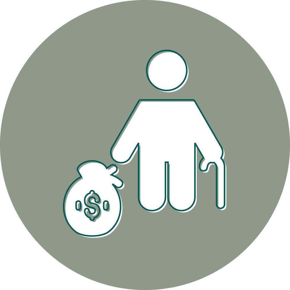 Pension Vector Icon