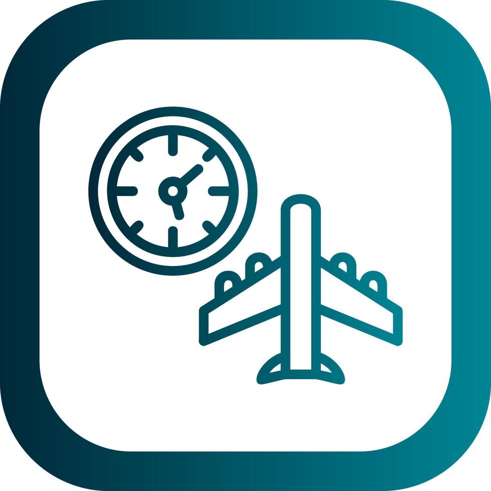 Jet Lag Vector Icon Design