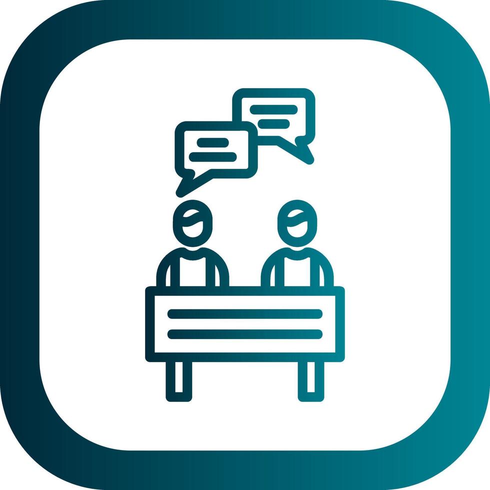 Consulting Vector Icon Design