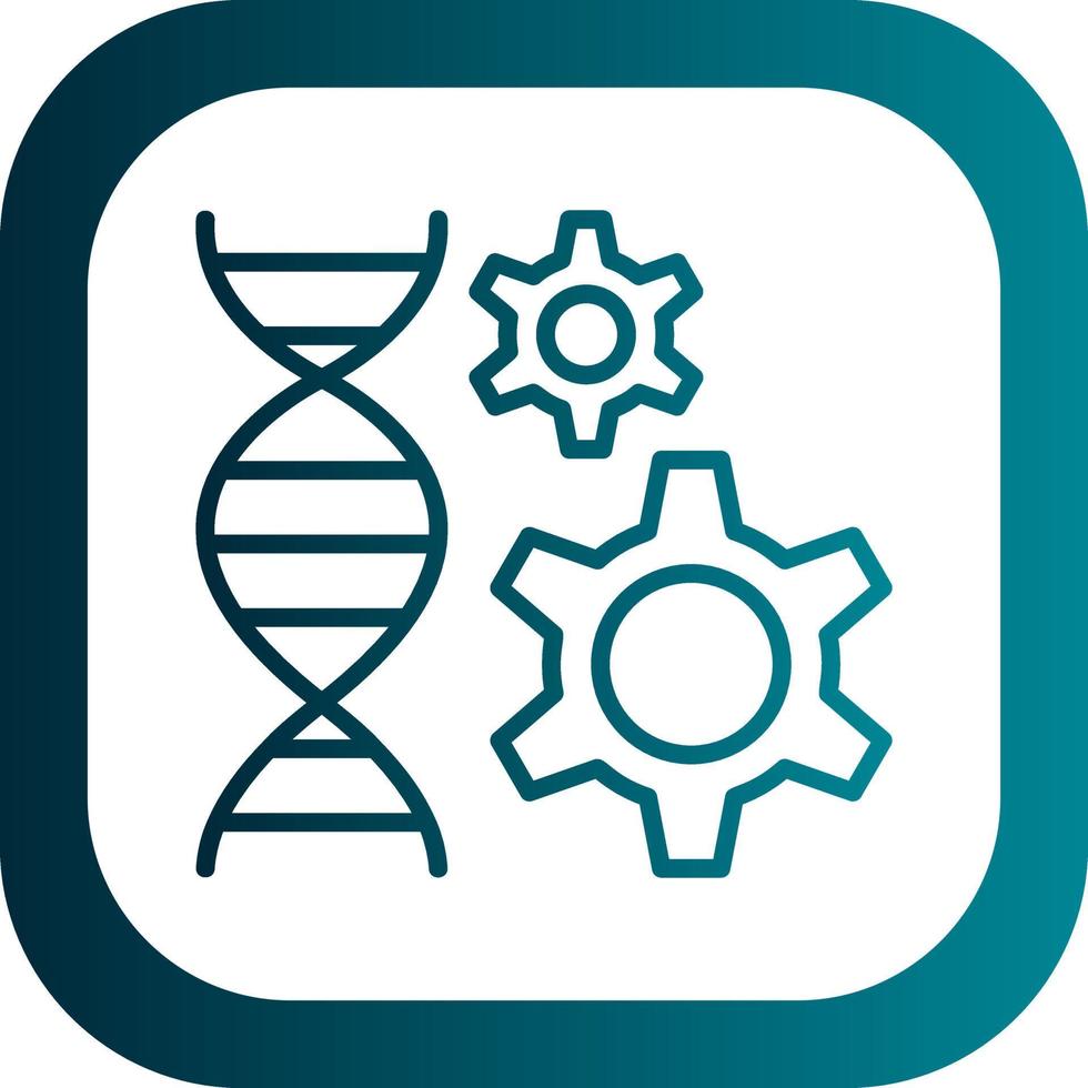 Genetic Engineering Vector Icon Design