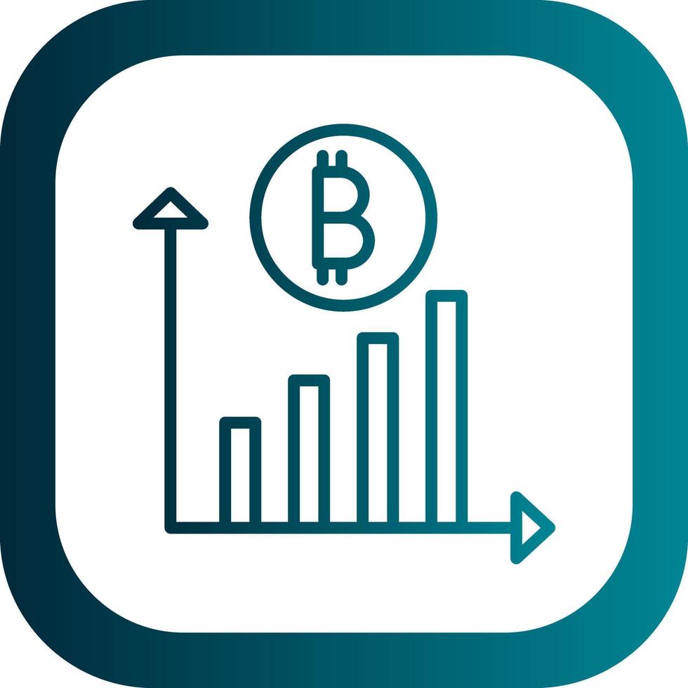 Cryptocurrency Investment Vector Icon Design