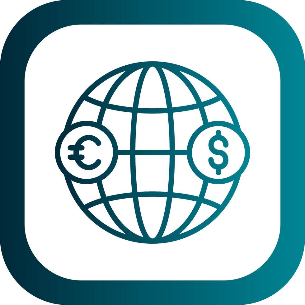 Foreign Investment Vector Icon Design