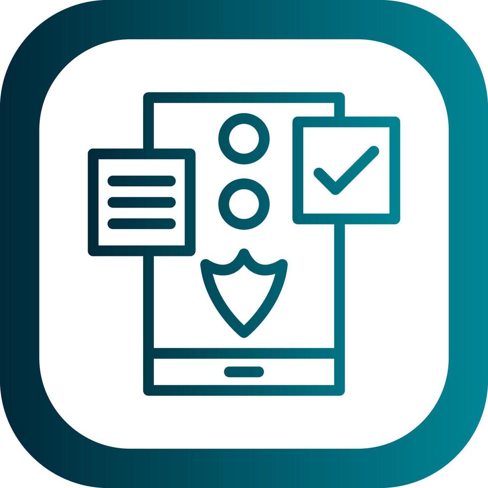 Social Media Policy Vector Icon Design