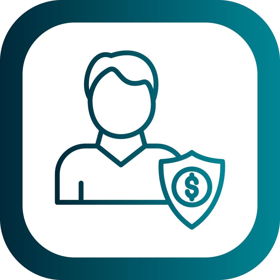Employer Sponsored Insurance Vector Icon Design
