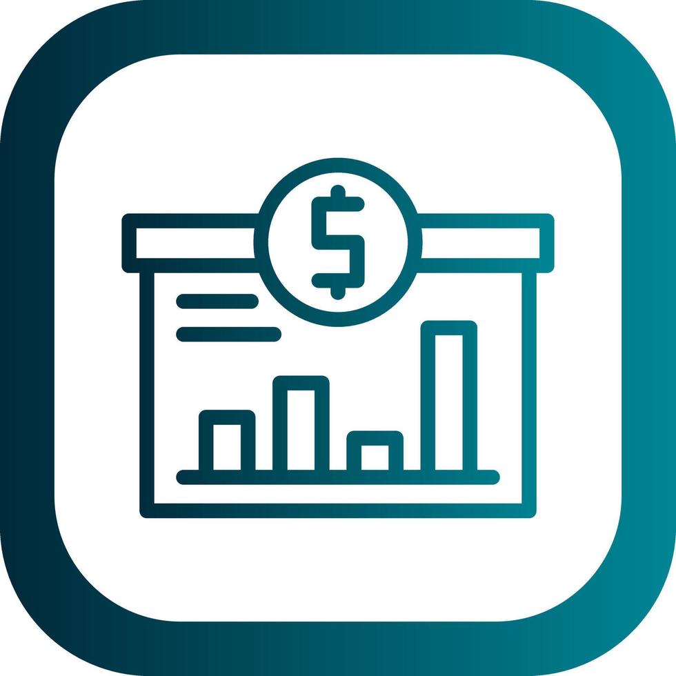 Cash Flow Projections Vector Icon Design