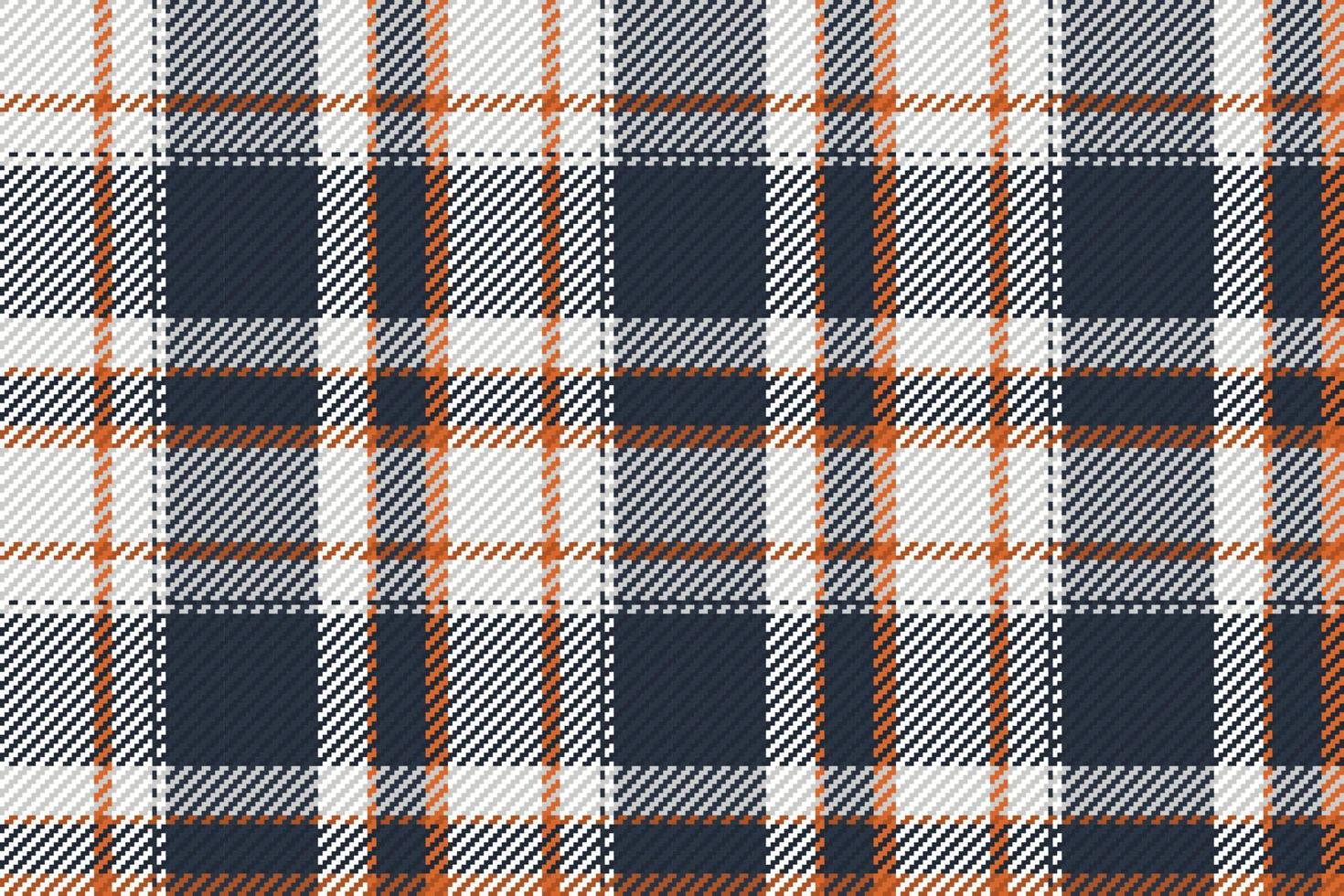 Seamless pattern of scottish tartan plaid. Repeatable background with check fabric texture. Vector backdrop striped textile print.