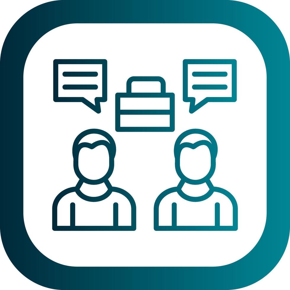 Business Dialog Vector Icon Design