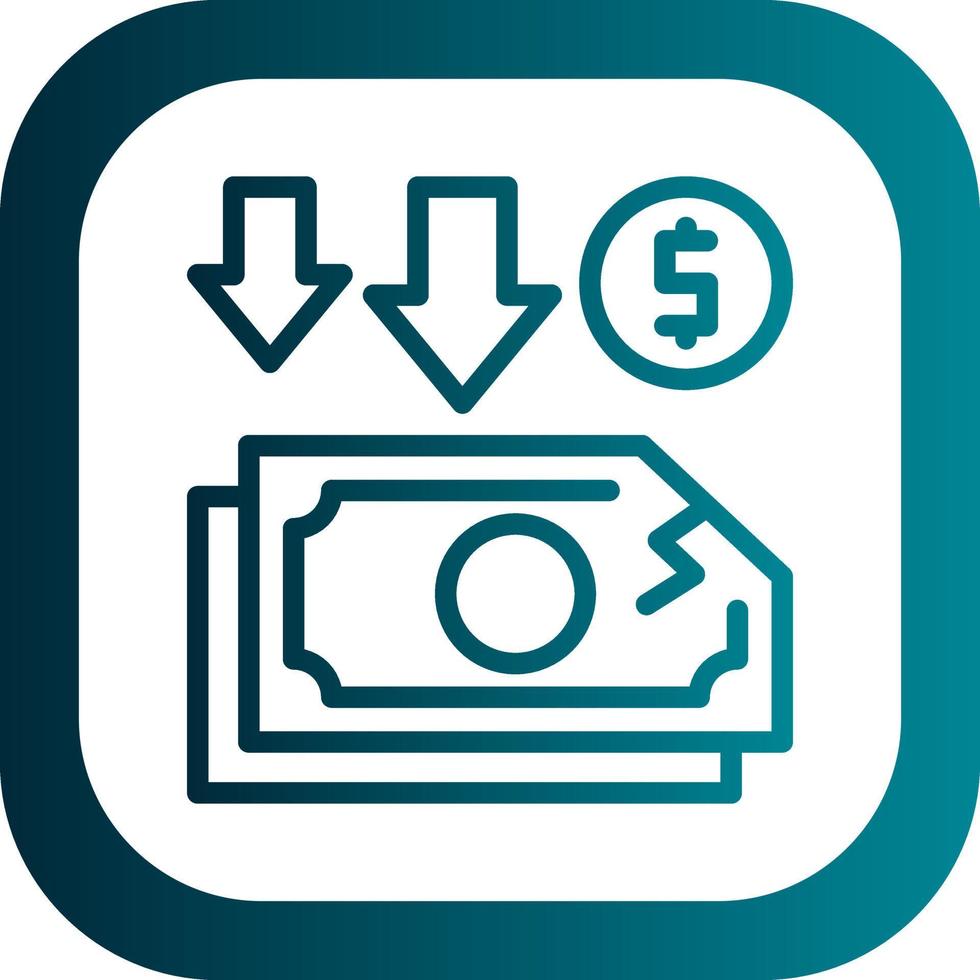 Bankruptcy Vector Icon Design
