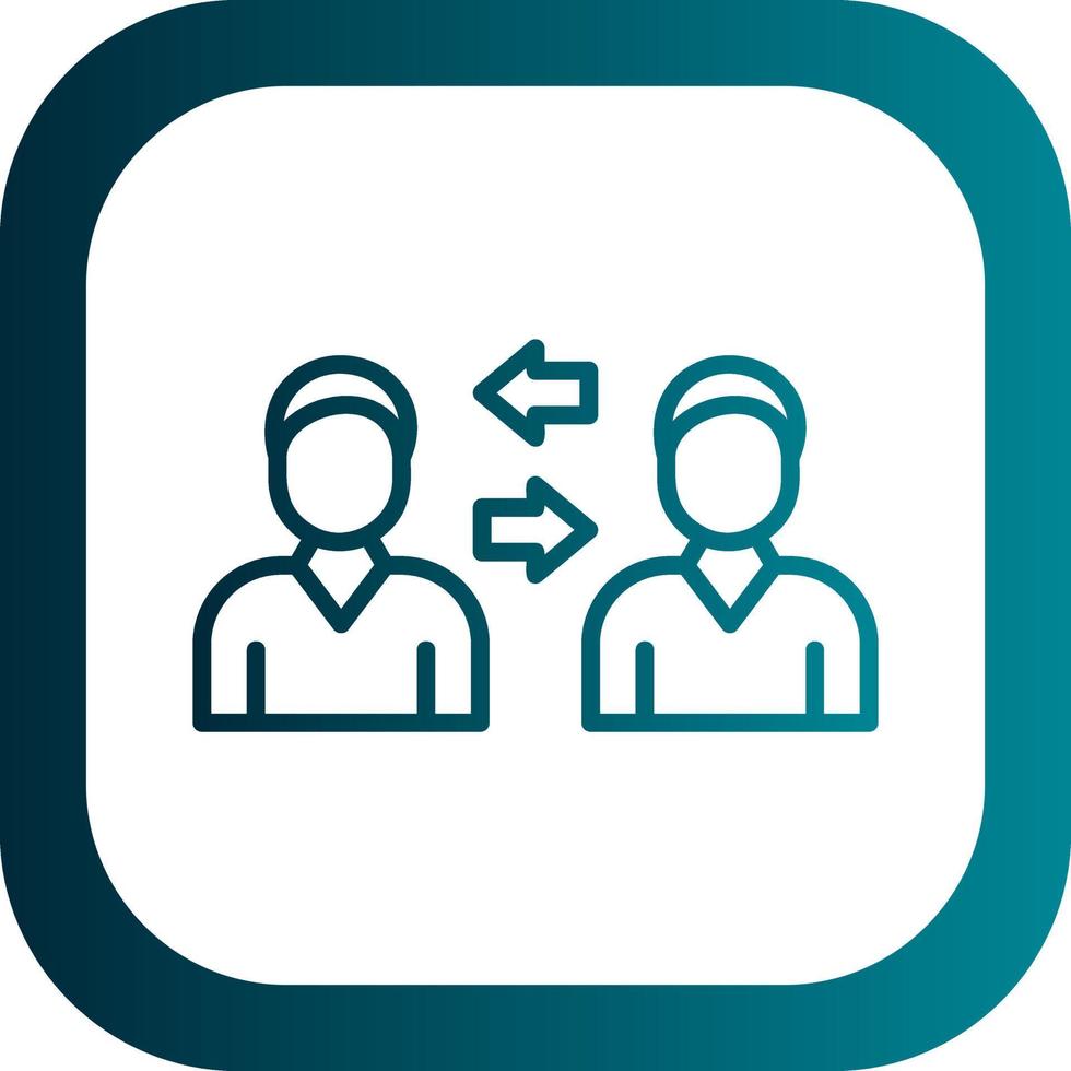 Change Management Vector Icon Design