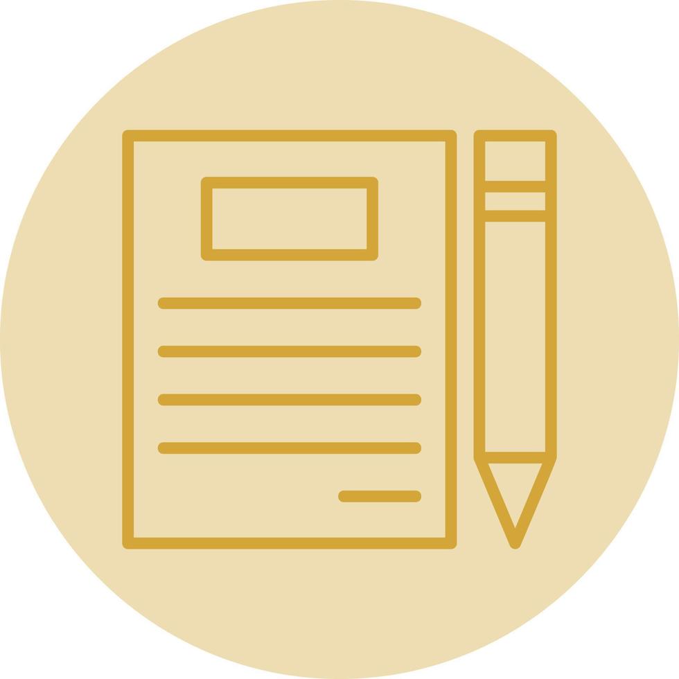 Confidential Agreement Vector Icon Design