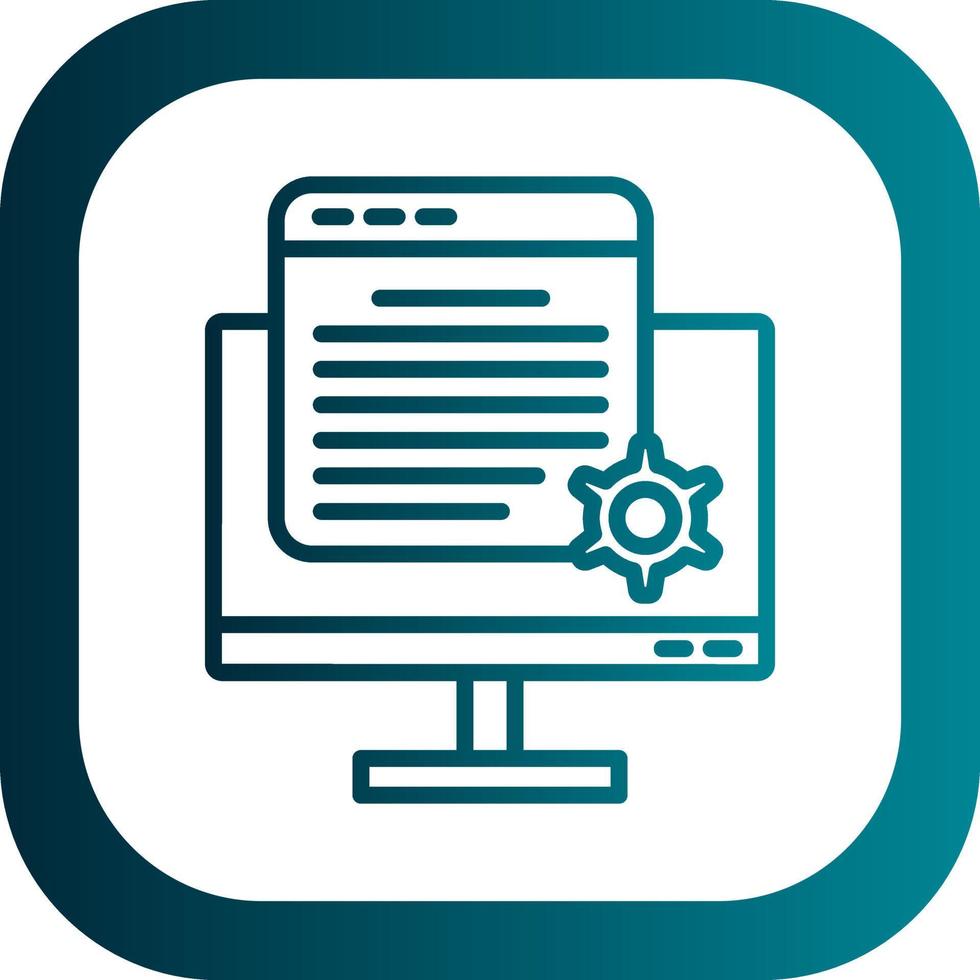 Application Process Vector Icon Design