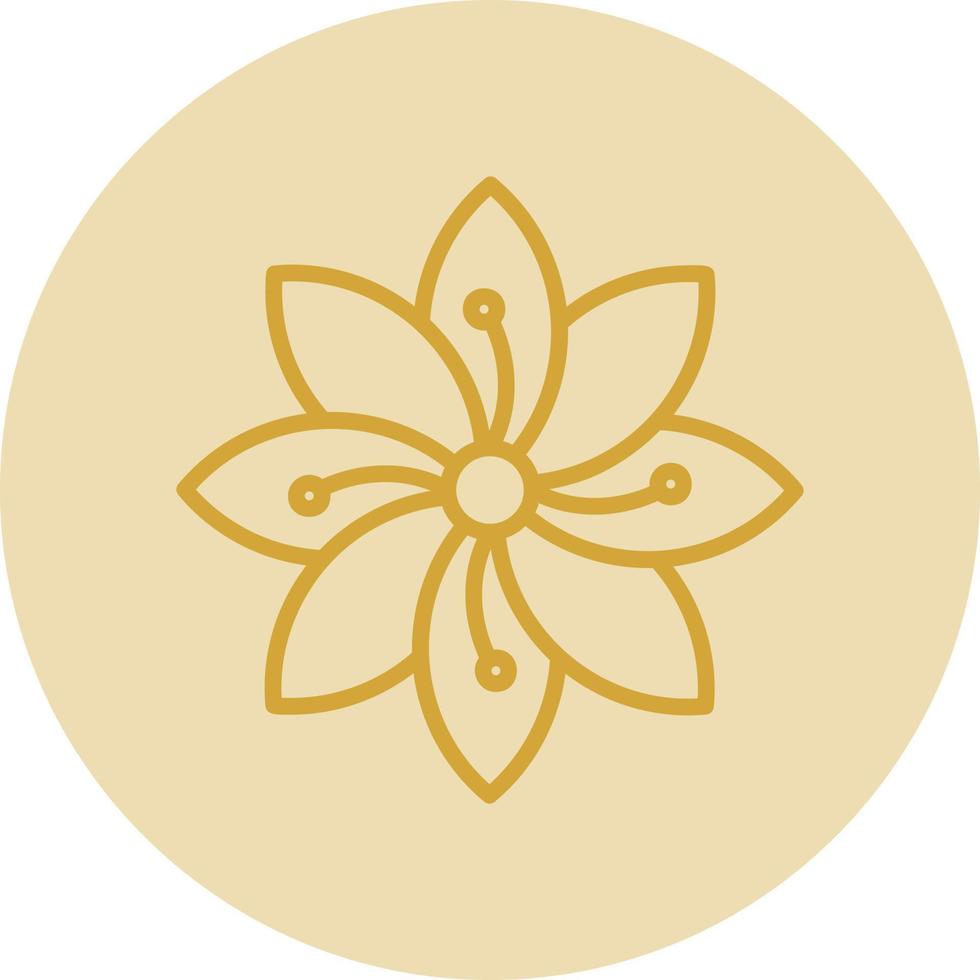 Hydrangea Vector Icon Design