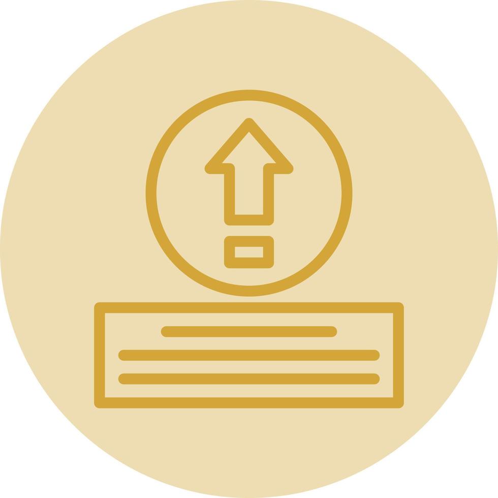 Get On Top Vector Icon Design